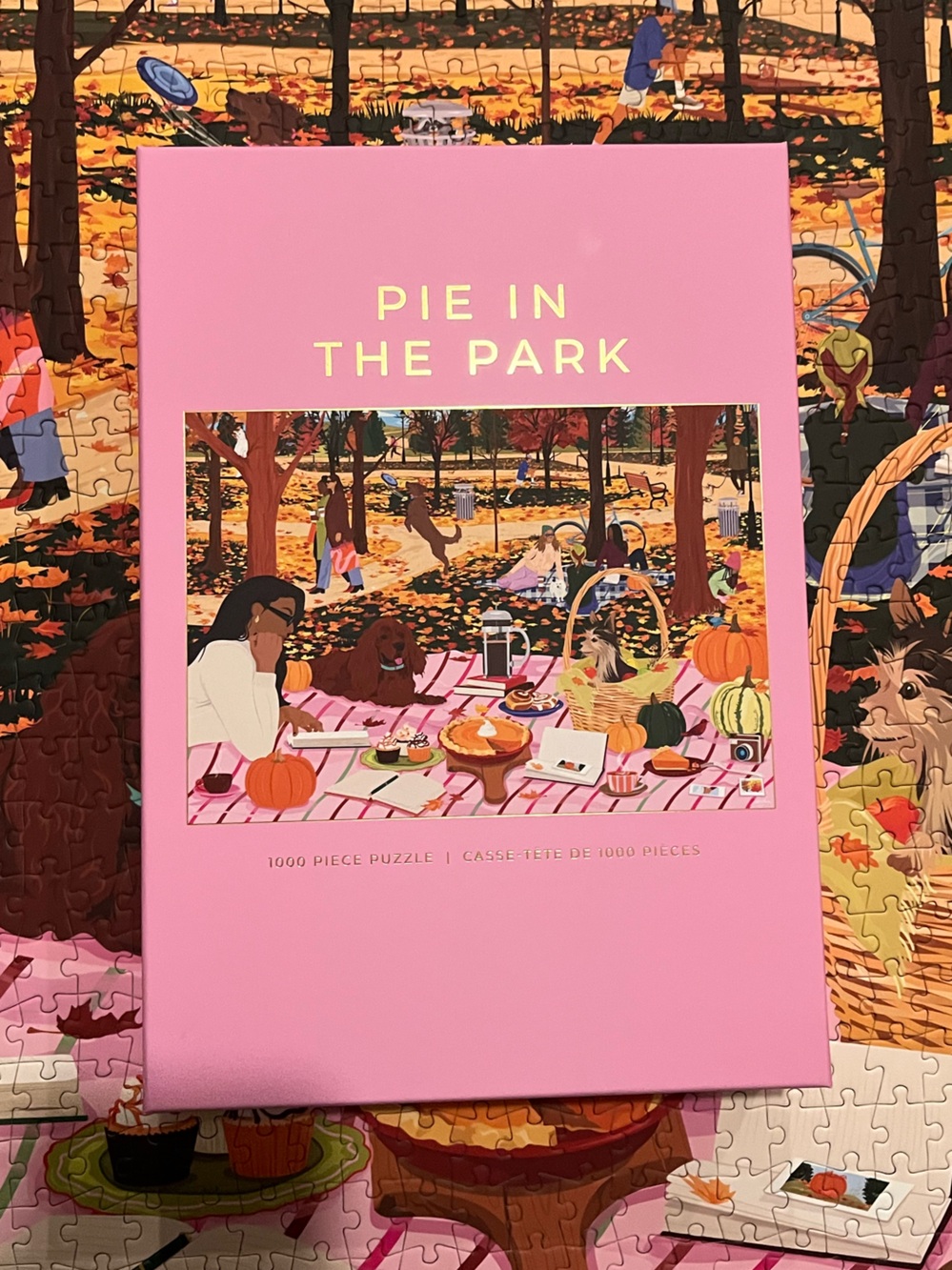 Hobbry Pie in the Park 1000-Piece Puzzle